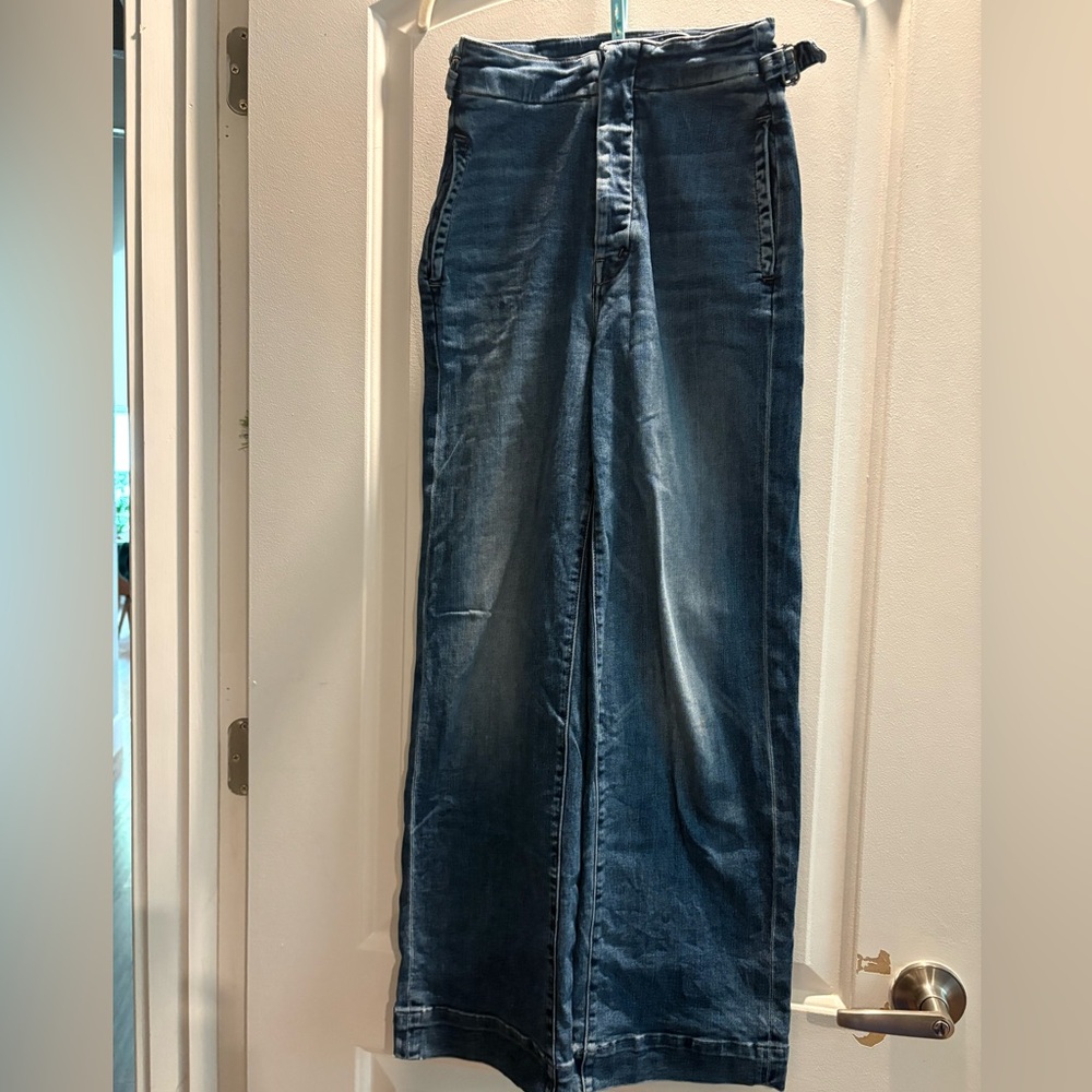 MOTHER Zipper Cinch Greaser Crop Squeeze Play 23
